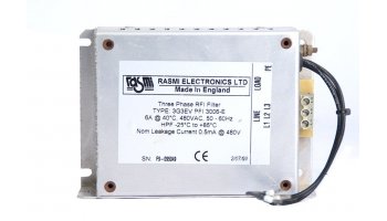Filtro de armonicos 3 fases 480VAC tipo 3G3EV RASMI ELECTRONICS