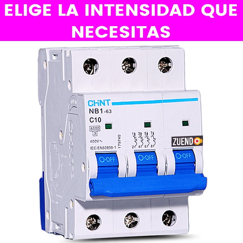Interruptor Automático Chint 3 Polos todas