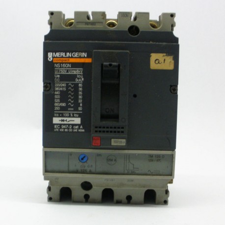 Interruptor Automático Merlín Gerin 3 Polos 125A