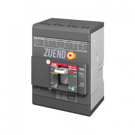 Interruptor automático de caja moldeada ABB 4 polos 250A