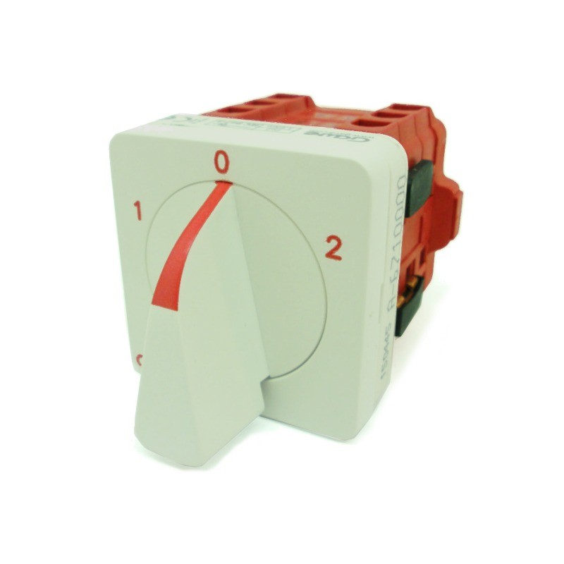 Selector inversor giro motores 2 Polos 3 posiciones