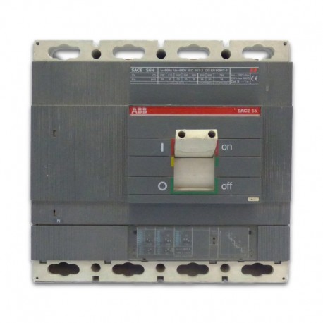 Interruptor / seccionador de corte de 4 polos ABB 800A