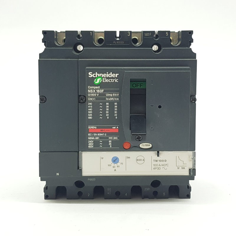 AUTOMÁTICO SECCIONADOR DE CORTE DE 4 POLOS SCHNEIDER