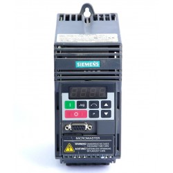 Variador de frecuencia monofásico 220V 0,75 KW / 1 CV SIEMENS MICROMASTER