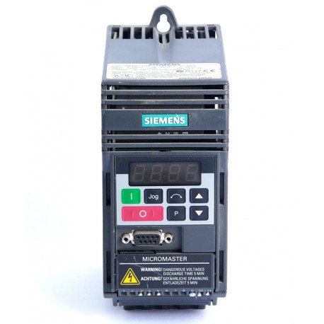Variador de frecuencia monofásico 220V 0,75 KW / 1 CV SIEMENS