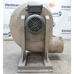 Turbina soplante con motor trifásico 0,25 Kw / 0,33 Cv PVC