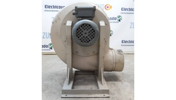 Turbina soplante con motor trifásico 0,25 Kw / 0,33 Cv PVC