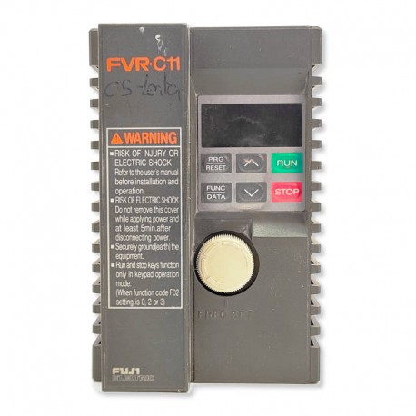 Variador de frecuencia monofásico FUJI FVR C11 0,4 KW / 0,55 CV 220V