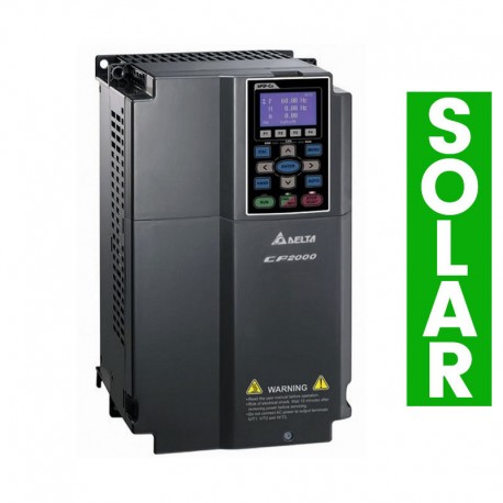 Variador de frecuencia 37 KW solar trifásico 380 V Delta CP2000 para bombeo y ventilación