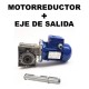 Motorreductor trifásico 0,18 KW / 0,25 Cv con reductora SXM-40