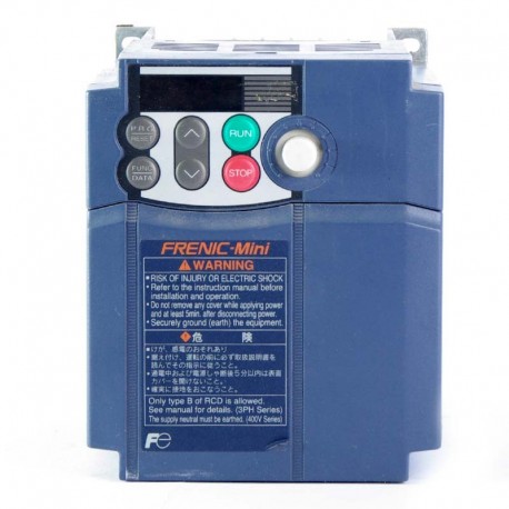 Variador de frecuencia monofásico FUJI FRN1 1,5 KW / 2 CV 220V
