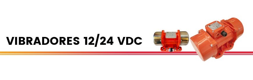 Vibradores 12/24 Vdc. Funcionamiento mediante corriente continua en zuendo.com