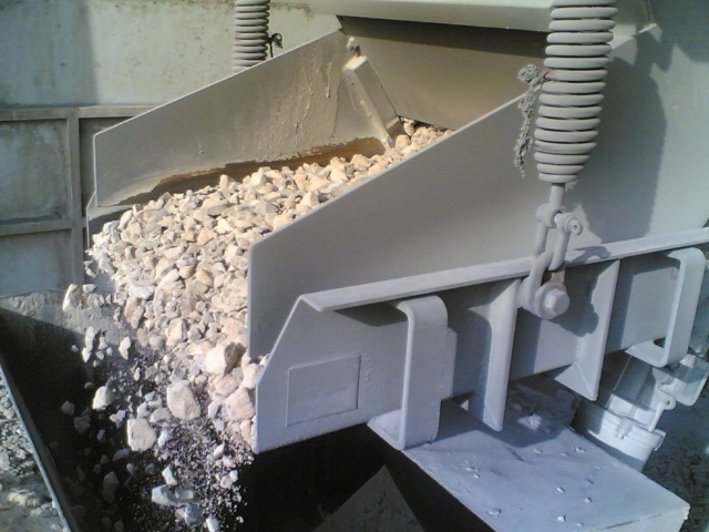 Transporte de material pesado con vibración zuendo.com